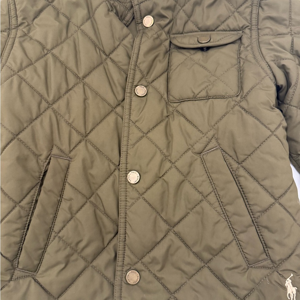 Ralph Lauren Olive Quilted Jacket
